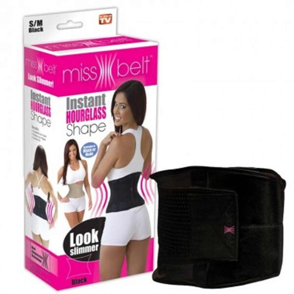 Miss Belt Body Shaper - Black - Slim Belt - Free Size. - Image 4